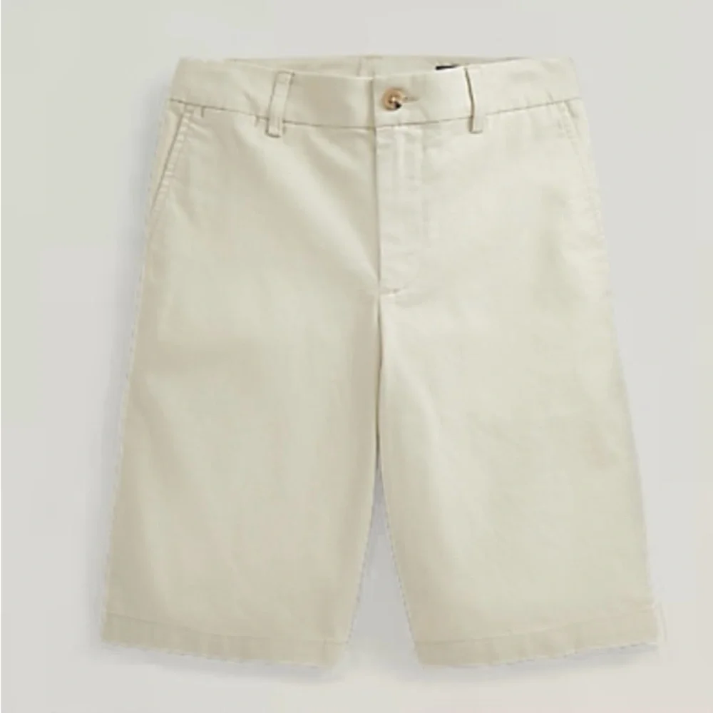 Polo‎ Ralph Lauren Boy’s Sz 14 Khaki Straight Fit Stretch Chino Short